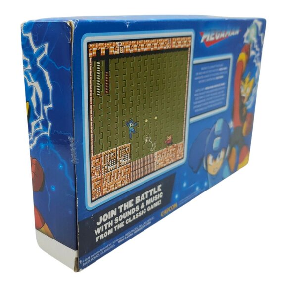 Jakks Pacific Mega Man VS Elec Man Electronic Boss Battle Sounds Music 8 Bit NEW - Picture 7 of 16